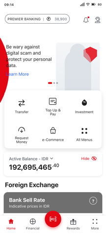 Home screen preview