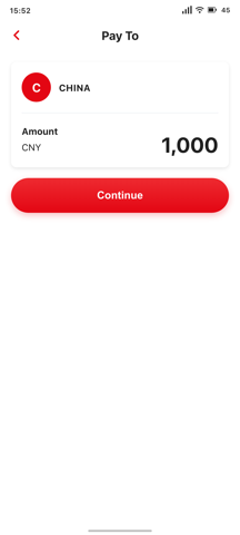 Payment confirmation screen preview